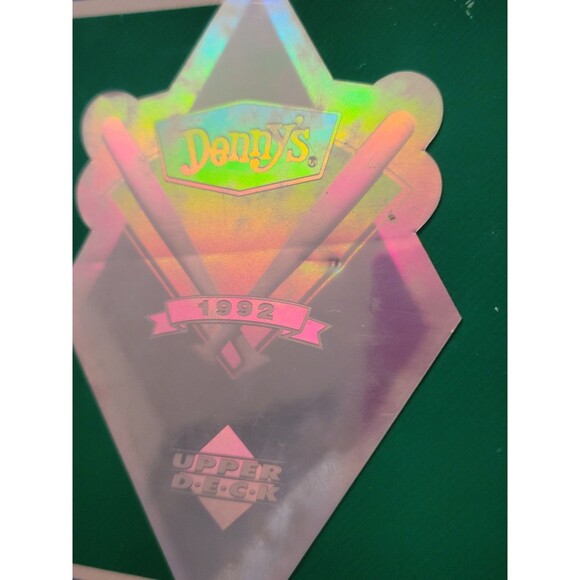1992 Upper Deck DENNY'S Limited Edition Hologram 26 Card Vinyl Holder Lot Of 2 - Picture 3 of 7